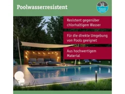 Paulmann Gartenspot Plug & Shine IP65, 3000 K, 2 W, Grau