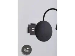 Paulmann LED Akkuwandleuchte Miora 2700K dimmbar Schwarz