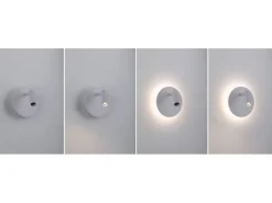 Paulmann LED Akkuwandleuchte Kiora 2700K dimmbar Weiss