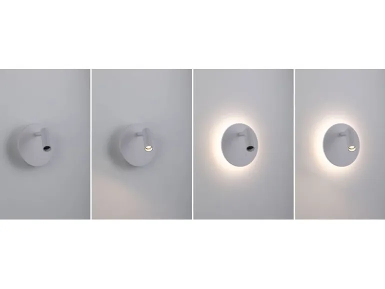 Paulmann LED Akkuwandleuchte Kiora 2700K dimmbar Weiss