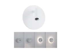 Paulmann LED Akkuwandleuchte Kiora 2700K dimmbar Weiss