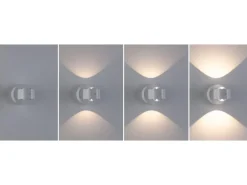 Paulmann LED Akkuwandleuchte Zorik 2700K dimmbar Weiss