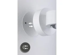 Paulmann LED Akkuwandleuchte Zorik 2700K dimmbar Weiss