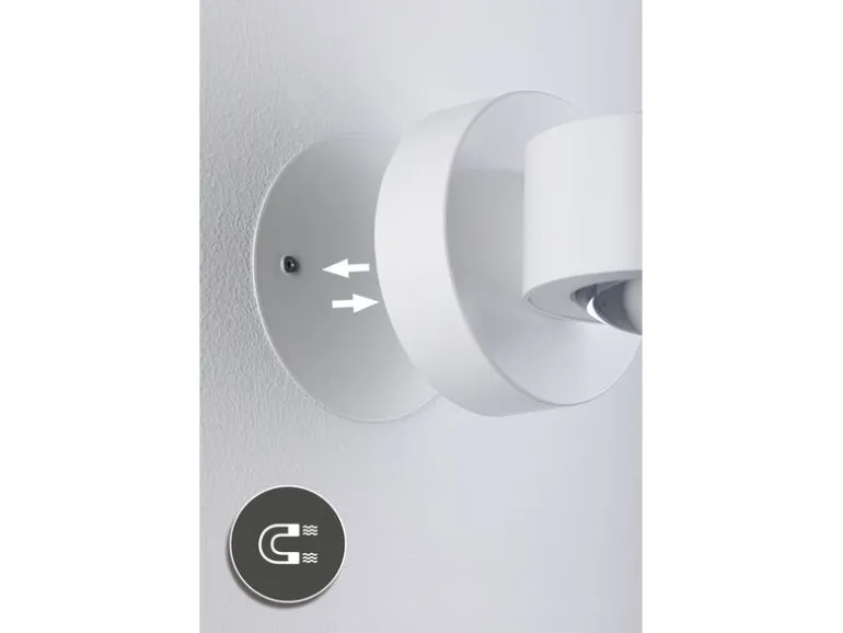Paulmann LED Akkuwandleuchte Zorik 2700K dimmbar Weiss