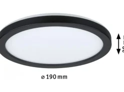 Paulmann LED Panel Atria Shine, Schwarz