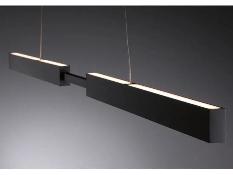 Paulmann LED Pendelleuchte Smart Home Zigbee, Schwarz