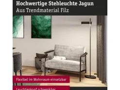 Paulmann LED Stehleuchte Jagun 2700K 20.4W Anthrazit
