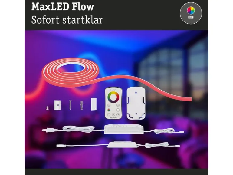 Paulmann LED-Stripe MaxLED Flow RGB, 3 m Basisset