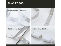 Paulmann LED-Stripe MaxLED 500 2700 K, 3 m Basisset