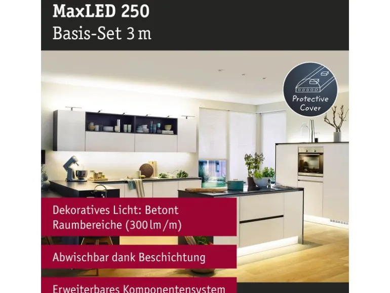 Paulmann LED-Stripe MaxLED 250 2700 K, 3 m Basisset