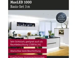 Paulmann LED-Stripe MaxLED 1000 6500 K, 3 m Basisset