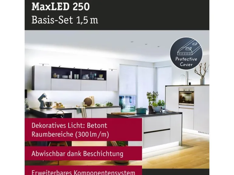 Paulmann LED-Stripe MaxLED 250 6500 K, 1.5 m Basisset
