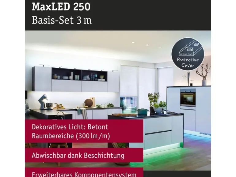 Paulmann LED-Stripe MaxLED 250 RGBW, 3 m Basisset