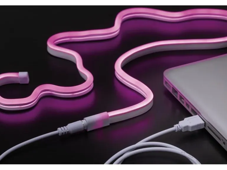 Paulmann LED-Stripe Neon Colorflex Pink, 1 m