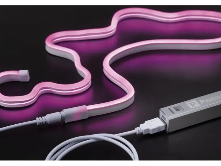 Paulmann LED-Stripe Neon Colorflex Pink, 1 m