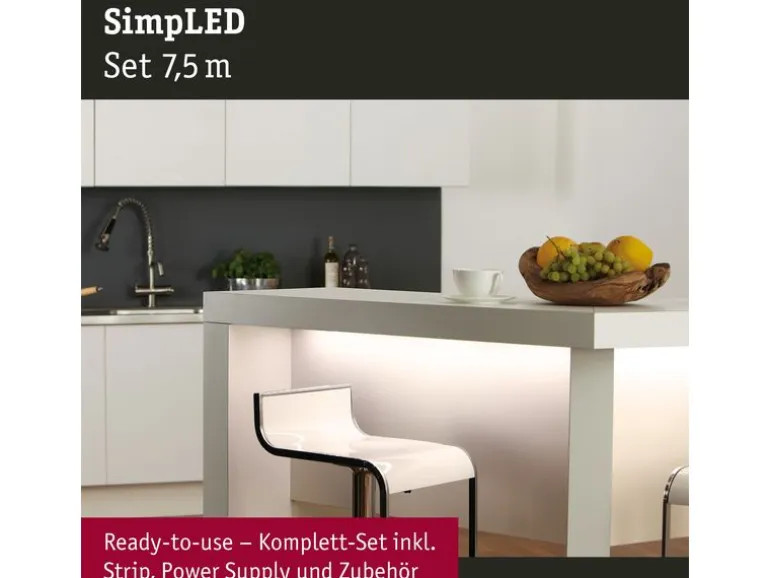 Paulmann LED-Stripe SimpLED 3000 K, 7.5 m Rolle