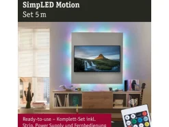 Paulmann LED-Stripe SimpLED Motion RGB, 5 m Set