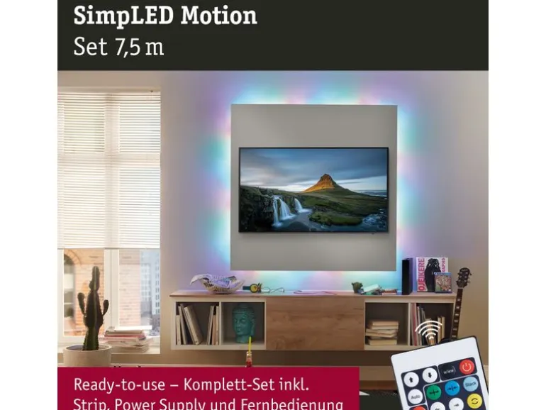 Paulmann LED-Stripe SimpLED Motion RGB, 7.5 m Set