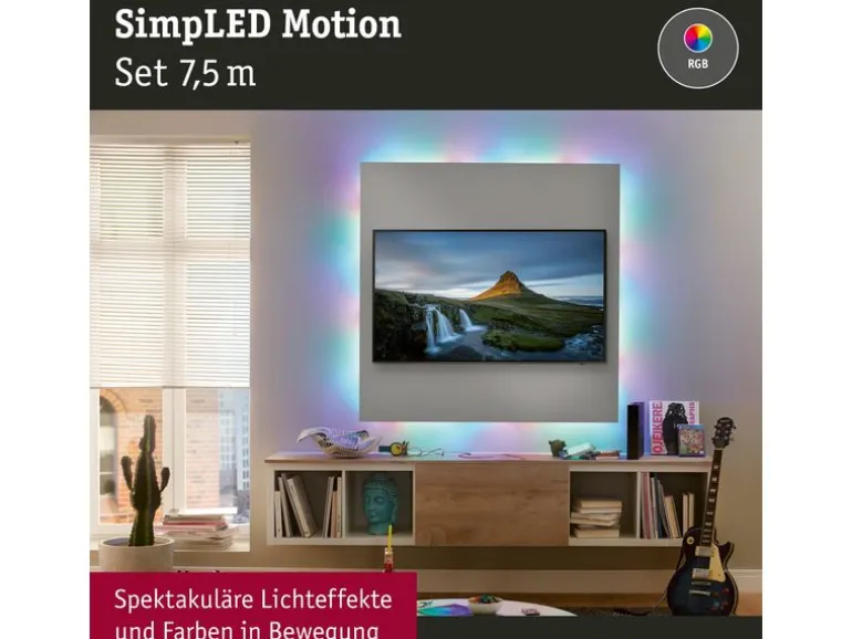Paulmann LED-Stripe SimpLED Motion RGB, 7.5 m Set