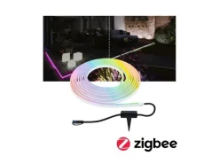 Paulmann LED-Stripe Smart Home Plug & Shine Smooth, RGB, 10m, Weiss