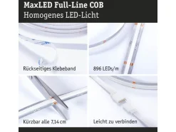Paulmann MaxLED 1000 LED Strip Full-Line COB 1.5 m