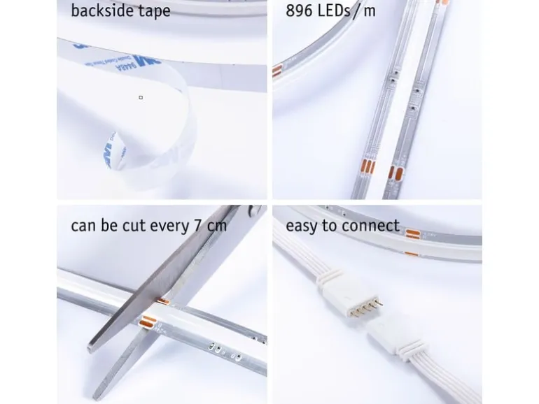 Paulmann MaxLED 500 LED Strip Full-Line COB 2.5 m
