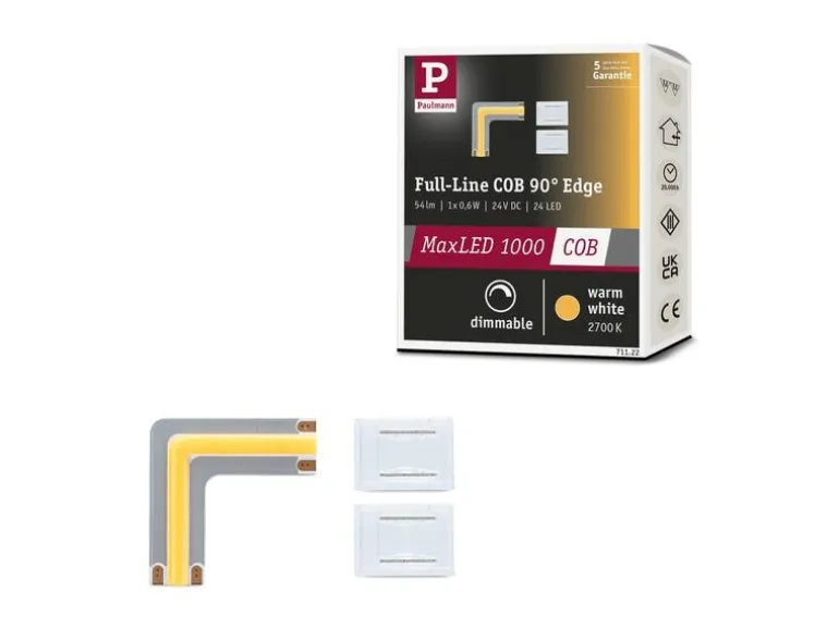 Paulmann MaxLED 1000 LED Strip Full-Line COB Edge 90°