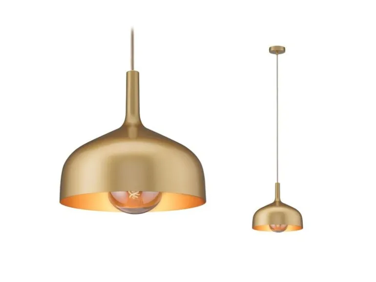 Paulmann Pendelleuchte Embla II E27 Gold Metall Metall