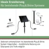 Paulmann Plug & Shine Solarpanel IP44 24 V max. 21W Anthrazit