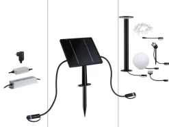 Paulmann Plug & Shine Solarpanel IP44 24 V max. 21W Anthrazit