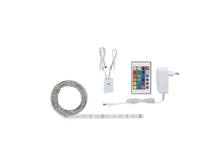 Paulmann SimpLED Strip Komplett-Set 1.5m 12W RGB Beschichtet