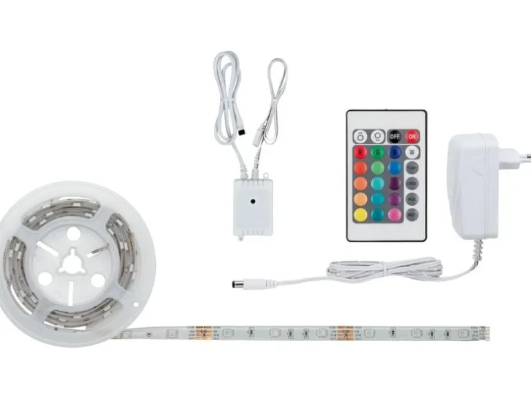 Paulmann SimpLED Strip Komplett-Set 1.5m 12W RGB Beschichtet