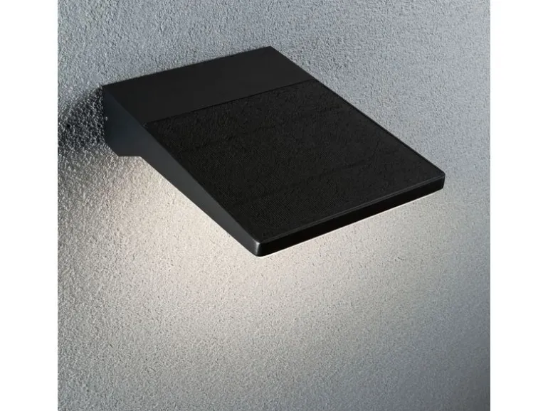 Paulmann Solar LED Aussenwandleuchte Ronas, Dunkelgrau