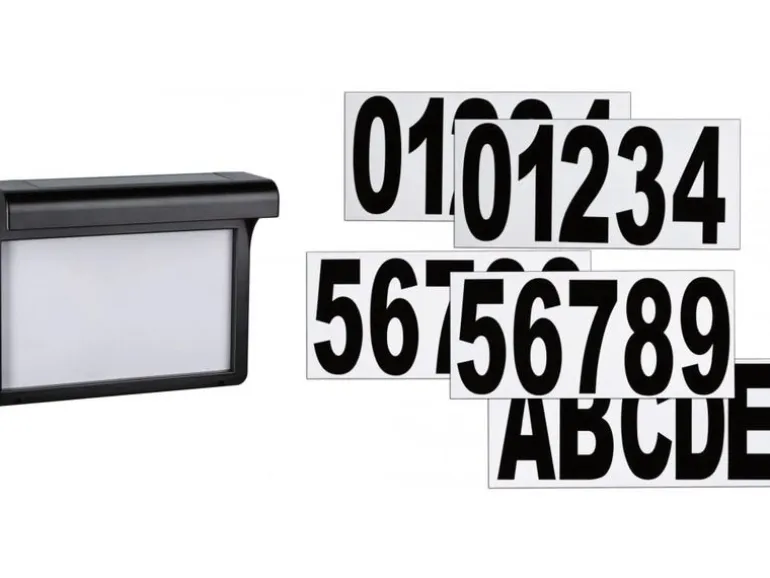 Paulmann Solar LED Hausnummernleuchte Dayton II