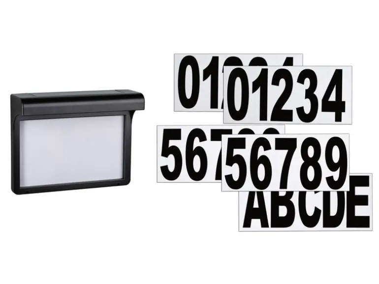 Paulmann Solar LED Hausnummernleuchte Dayton II