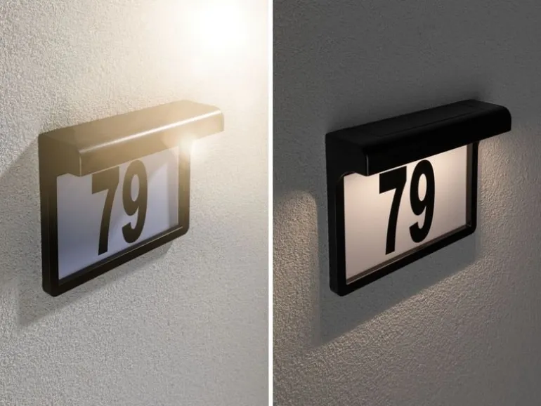 Paulmann Solar LED Hausnummernleuchte Dayton II