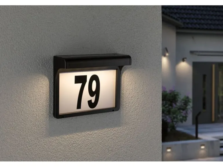 Paulmann Solar LED Hausnummernleuchte Dayton II