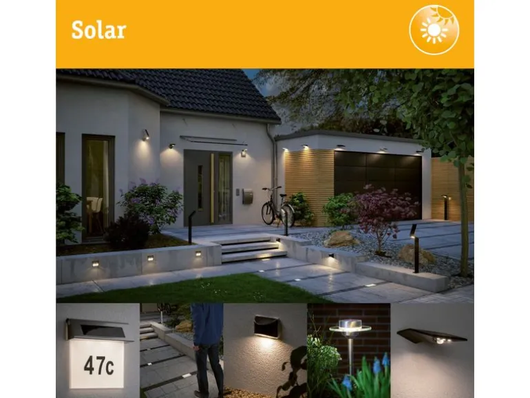 Paulmann Solar LED Hausnummernleuchte Dayton II