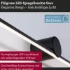 Paulmann Spiegelleuchte LED Sava 13.5W Schwarz