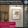 Paulmann Spiegelleuchte LED Sava 5W Schwarz