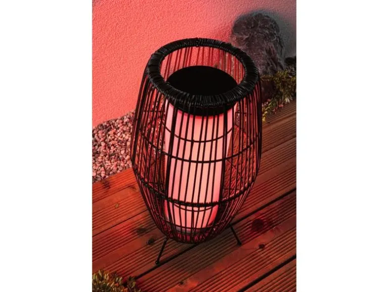 Paulmann Stehleuchte Plug & Shine Basket, RGBW, 3.2W, Schwarz