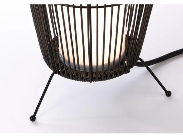 Paulmann Stehleuchte Plug & Shine Basket, RGBW, 3.2W, Schwarz