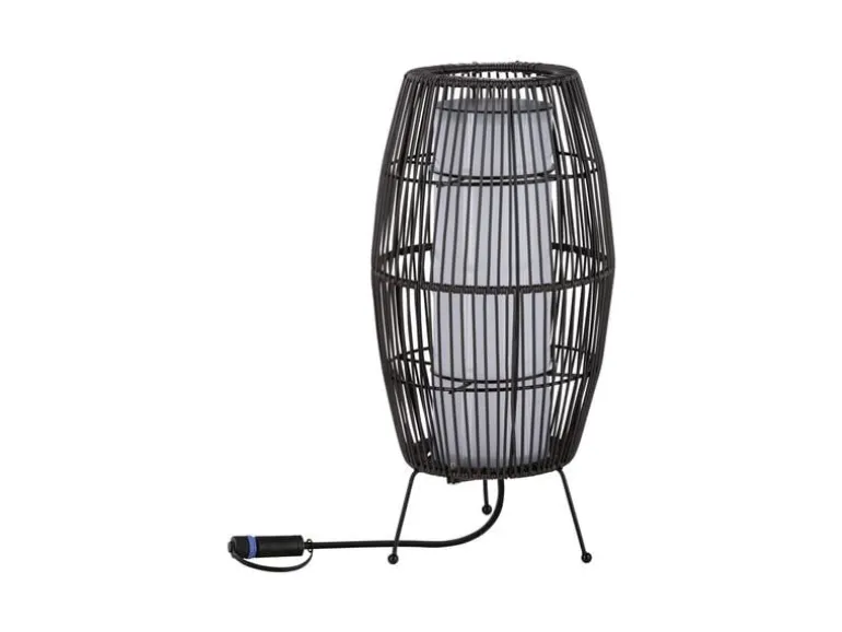 Paulmann Stehleuchte Plug & Shine Basket, RGBW, 3.2W, Schwarz