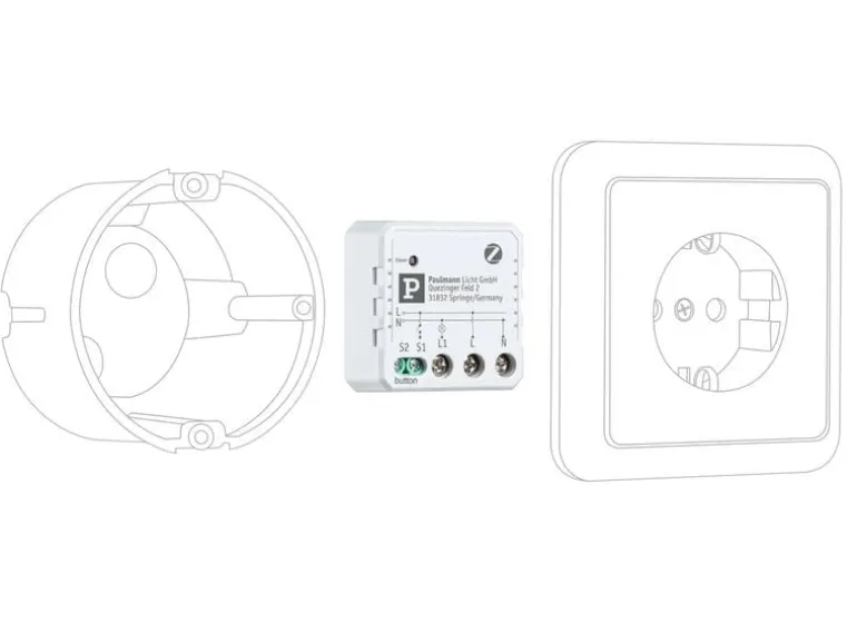 Paulmann Unterputzaktor On/Off Zigbee 3.0