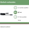 Paulmann Verbindungskabel Plug & Shine 2 m mit 2 Anschlussbuchsen