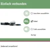 Paulmann Verbindungskabel Plug & Shine 1 m mit 3 Anschlussbuchen