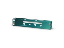 Philips Aufbauspot Star, 4 x 4.5W, 2700K, Weiss