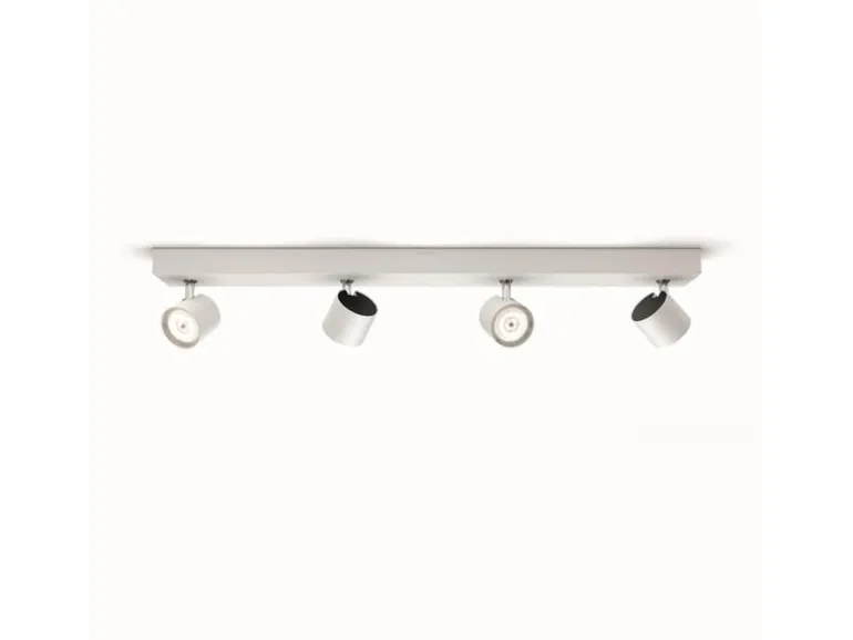 Philips Aufbauspot Star, 4 x 4.5W, 2700K, Weiss