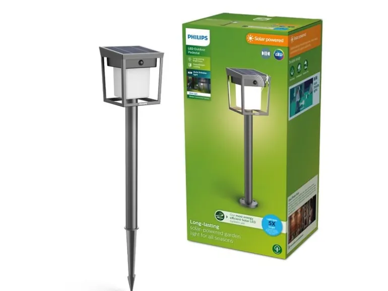 Philips Blaise Sockel Solar UE Link 3000K anthrazit