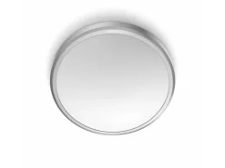 Philips Deckenleuchte Doris, 17W, 4000K, IP44, nickel